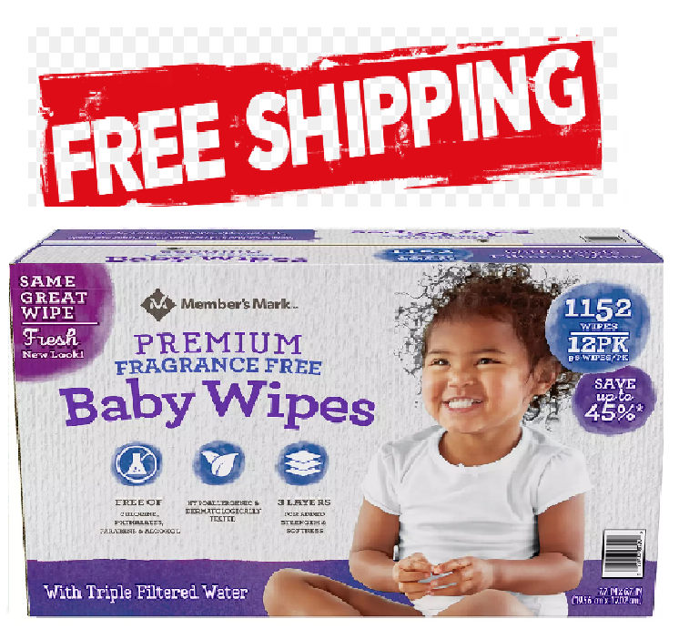 member's mark premium fragrance free wipes