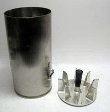 NOS Hobart HS Vegetable Chute - 7" With Pusher Handle Slicer  J-8371 RHS 2