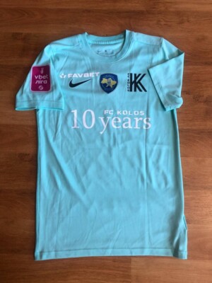 Match worn shirt - 2022/23 - FC Kolos Kovalivka - Serhiy M'yakushko #47 - Nike