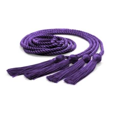 Endea Graduation Double Honor Cord Purple for High School & College