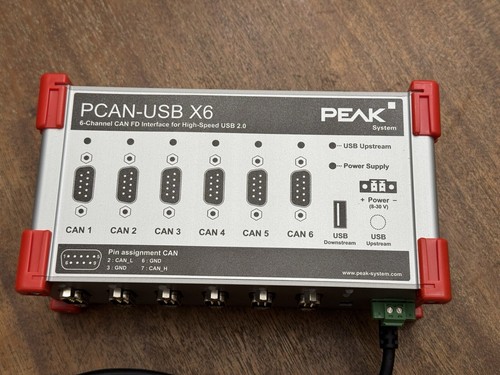 PEAK PCAN-USB X6 Adapter IPEH-004062 Two Available CAN FD - Afbeelding 2 van 3