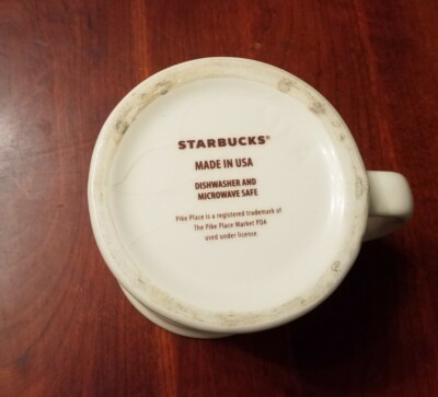Starbucks Coffee First Store Pike PL. Seattle Mermaid Ceramic Mug