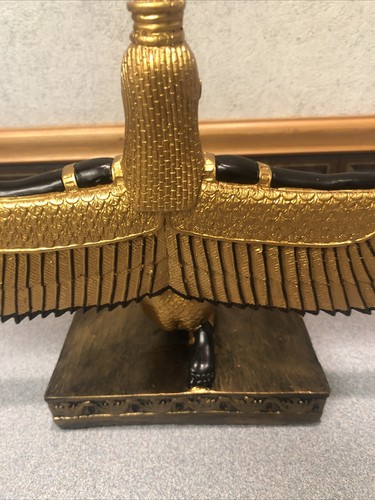 Beautiful Maat Statute Imported From Egypt, Branded New, Rare, Unique, Amazing! - Picture 8 of 11