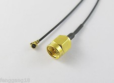 10pcs SMA Male Center Straight To IPX U.FL Female Pigtail Jumper 1.13 Cable 20cm