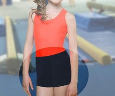 Black Gymnastics Volleyball Booty Bar Shorts Girls Assorted Sizes Dance Cheer