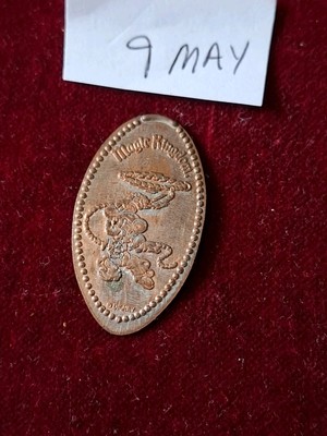 Disney Magic Kingdom Mickey Mouse Lasoo Pressed Penny