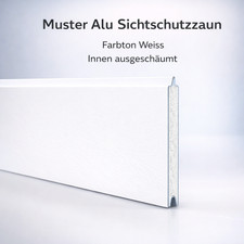 MUSTER Alu Plus Aluminium Sichtschutzzaun Gar...