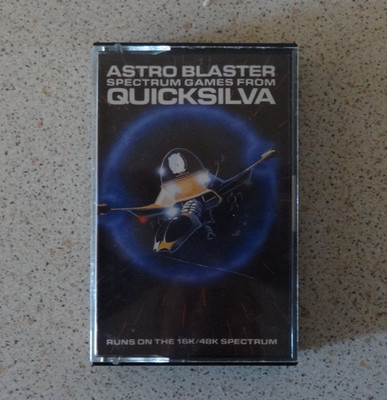 Astro Blasters, ZX Spectrum Kassettenspiel, Quicksilva