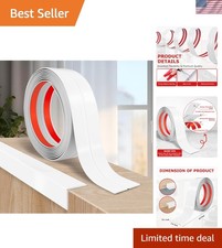 Flexible Wall Corner Protector Moulding Trim Peel and Stick Wall Corner Guard...