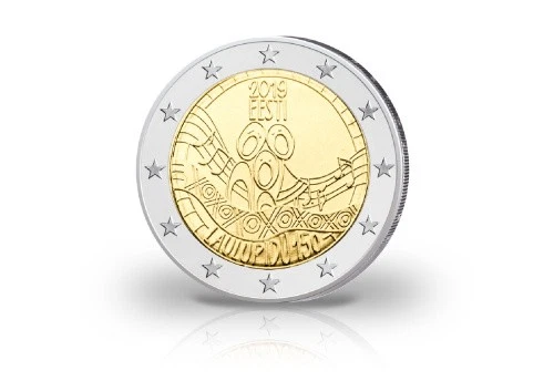 2 Euro 2019 Estland 150 Jahre des Liederfestivals