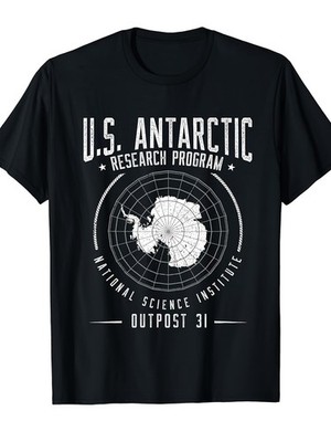 Antarctica - South Pole - Antarctic Circle Outpost 31 T-Shirt[Cool Design] Str