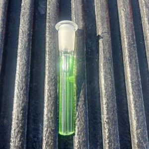 Glass Bong Downstem 14mm/18mm Water Pipe Down Stem 3.5” Inch Green Liquid
