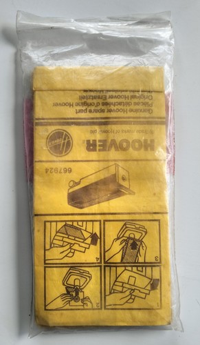 Vintage Hoover D.D.Bags Model S4024/S4028/S4002/S4008 Vacuum Cleaner Bags - Picture 3 of 4