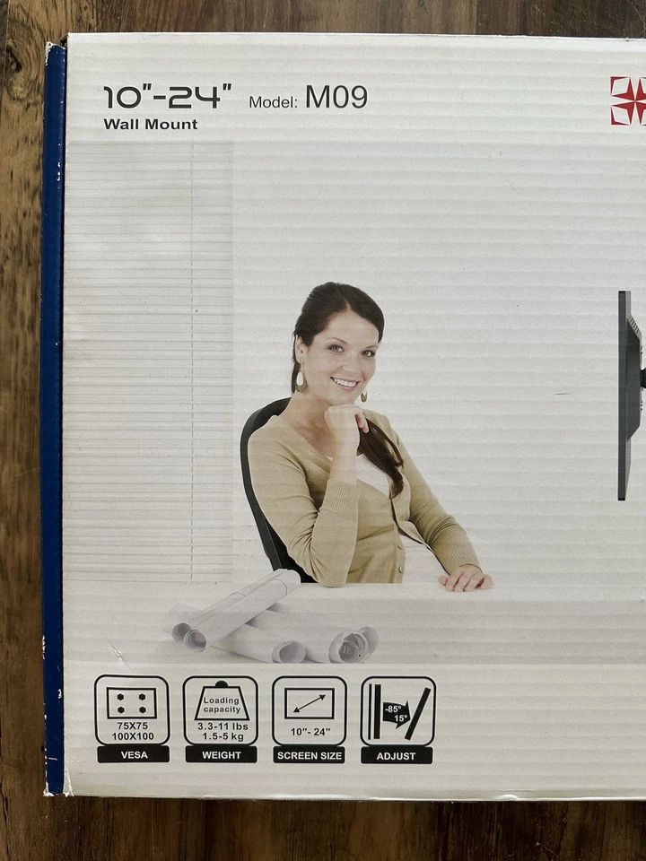 FLEXIMOUNTS M09 Wall Mount for 10”–24” Monitors – New in Box - Image 2 of 3