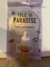 Tanologist Self Tanning Drops for Face Body Light, 1.01 fl oz 30ml with mitt