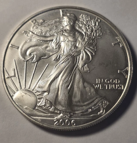 2006 Silver Eagle $1 Dollar 1oz Uncirculated .999 -MS-Brilliant Uncirculated