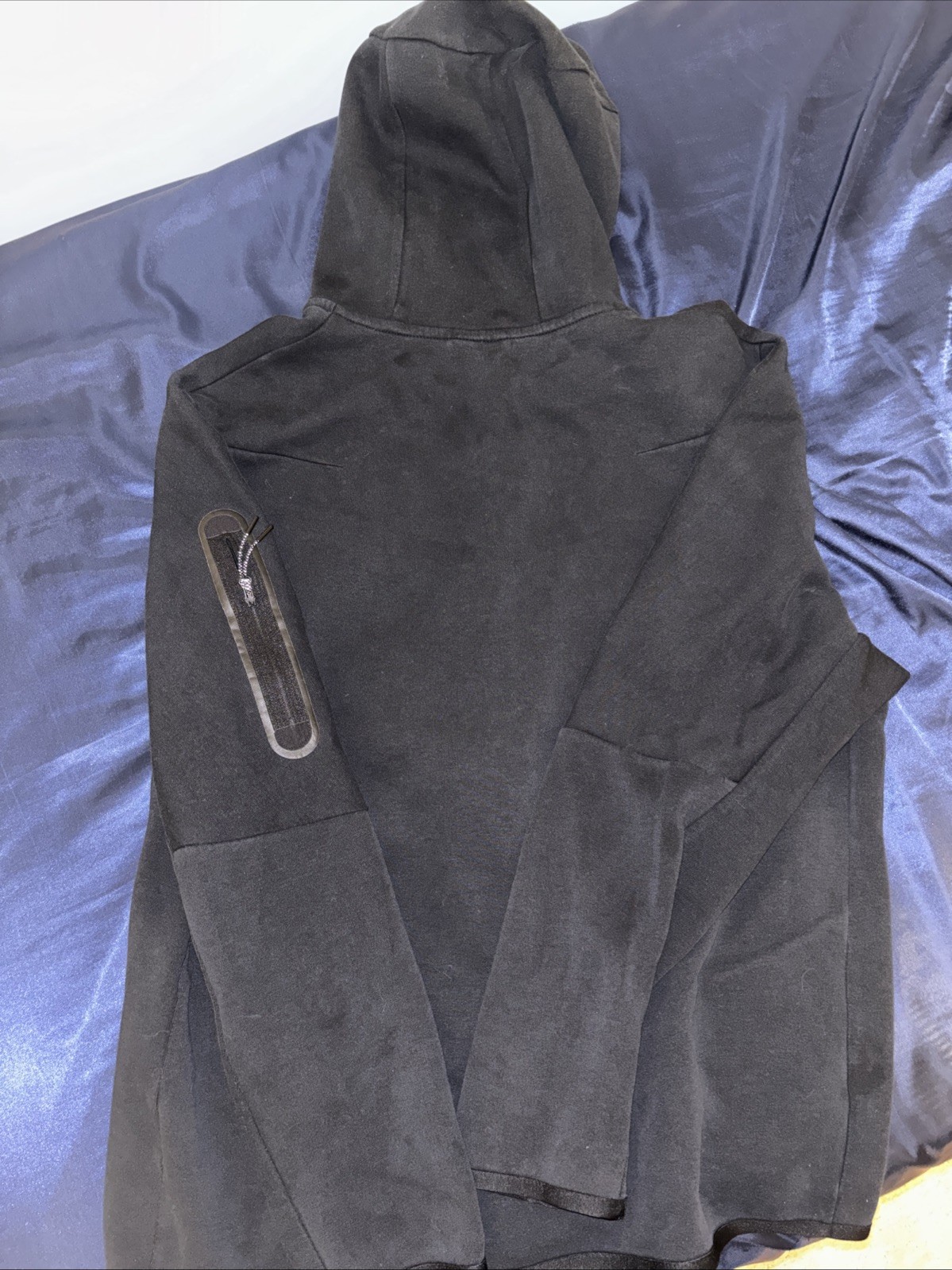 OG Nike Tech Fleece Hoodie Black Size XL thumbnail 5