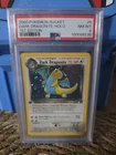 2000 POKEMON TEAM ROCKET #5 DARK DRAGONITE 1ST EDITION HOLO PSA 8