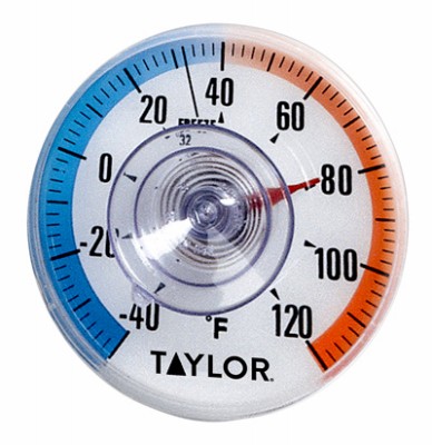 Suction Cup Thermometer, 3-1/2-In. - 5321N