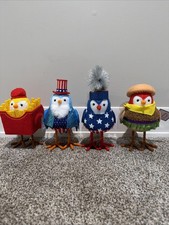 Set Of 4 Target Featherly Friends Summer Birds Fourth Of July 4th Patriotic 2026