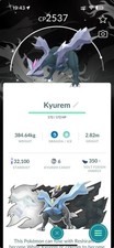 Pok mon Tra de Go --- Shiny Kyurem leve 50 - 3 moves- BG GoTour Black