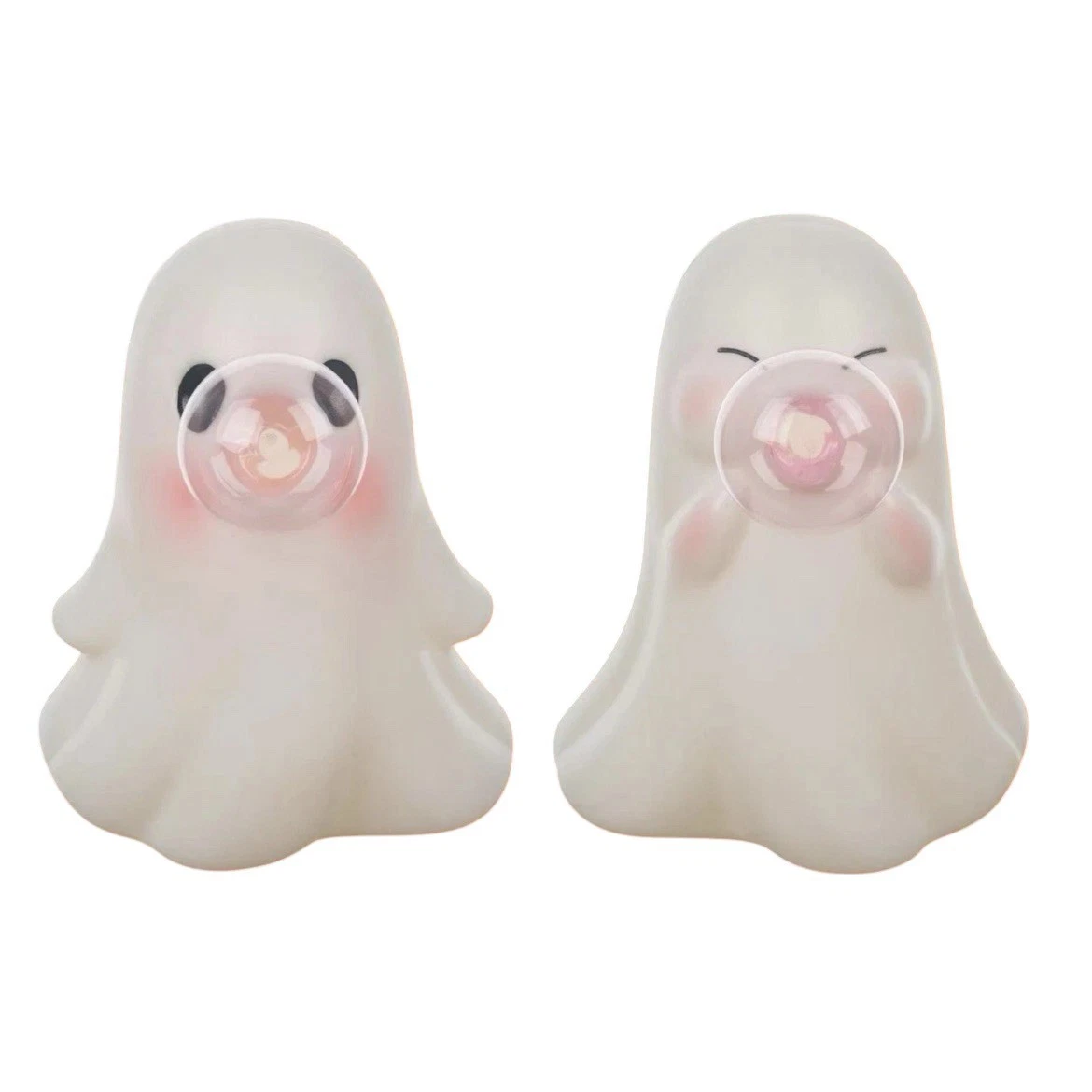 Halloween Ghost Blowing Bubble Gum Blow Mold Set of 2