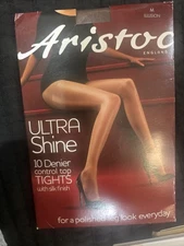 Womens Aristoc Pantyhose Ultra Sheer Sandalfoot Sandalfoot Size C Beige 1 Pair