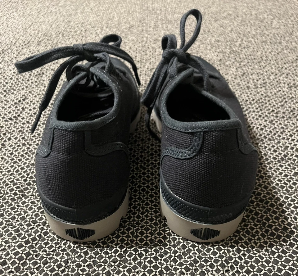 Palladium Little Boys' Canvas Pampa Oxford Shoes Navy blue US Size 3 - Image 4 of 4