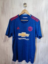 Manchester United 2016 2017 away Size L Adidas shirt jersey football soccer kit