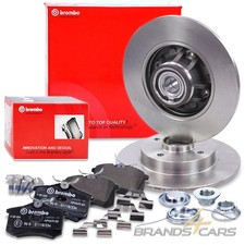 BREMBO BREMSENSATZ BREMSENSET BREMSENKIT BREMSEN BREMSE HINTERACHSE FÜR 50045732