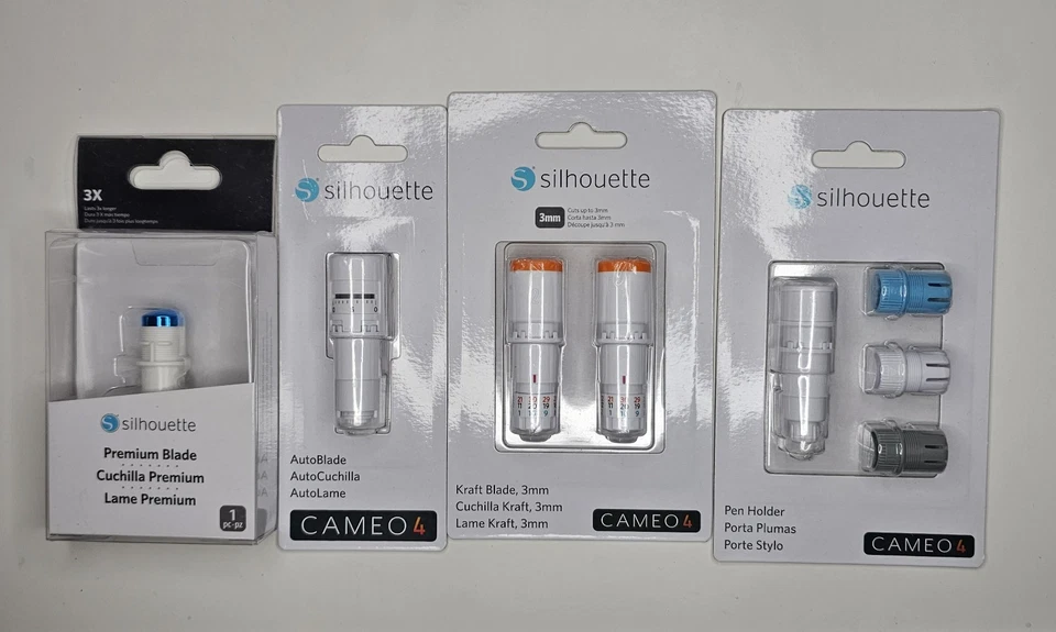 Silhouette Cameo 4 - White, With extra Accessories (NO MAT) - Image 2 of 4