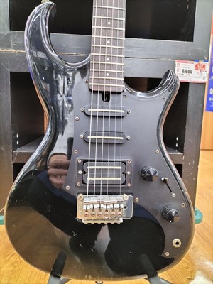 Aria Pro II RS WILDCAT Black MIJ Guitar Used From JAPAN