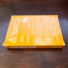 Breakout (Atari 2600, 1978) CIB Complete With Inserts And Manual Tested Working