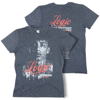 #ad #ad Logic Under Pressure World Tour 2015 Concert Band Double Sided T Shirt M $22.00