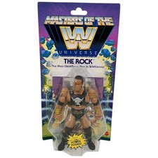 Masters of the WWE Universe The Rock Action Figure 2020 Mattel New Sealed