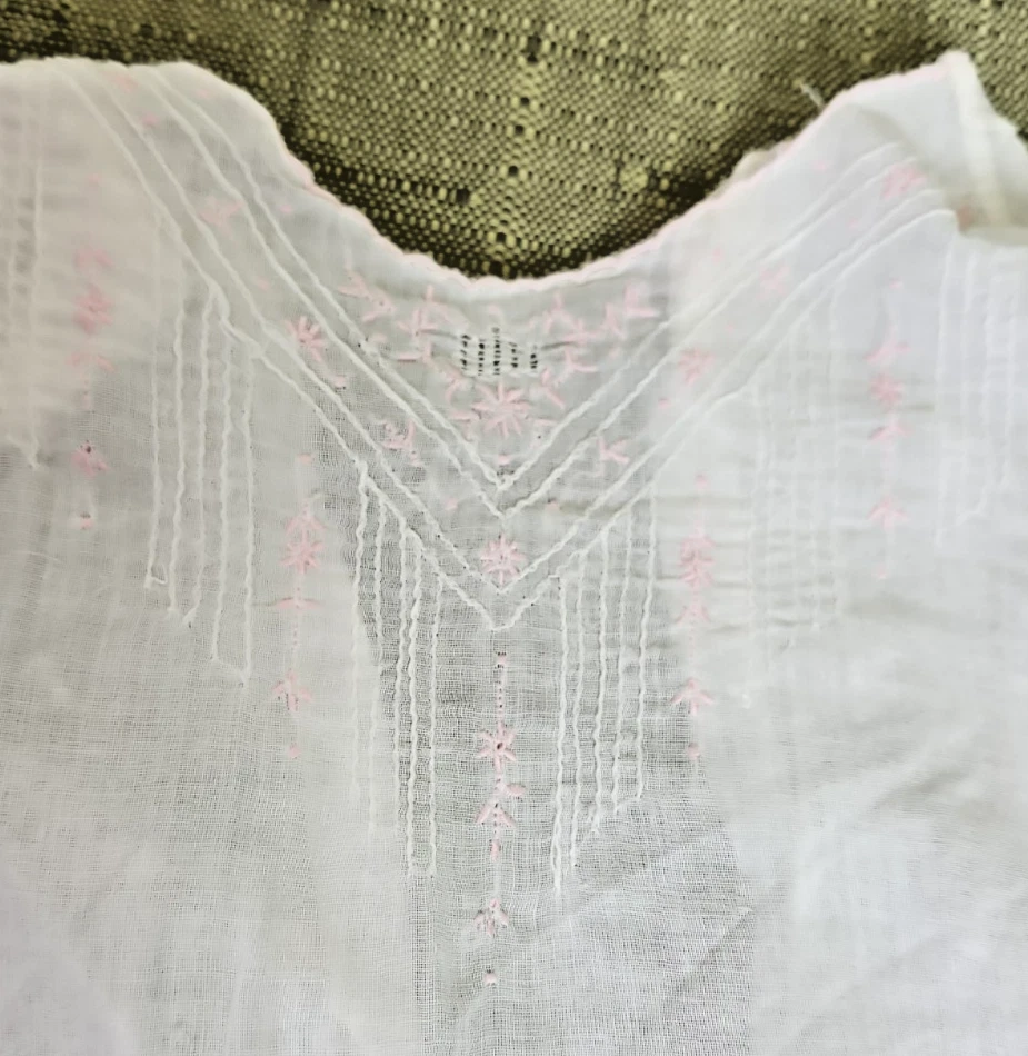 chinese dress ladies Verlaine White Linen Blend Maxi Dress - US 14