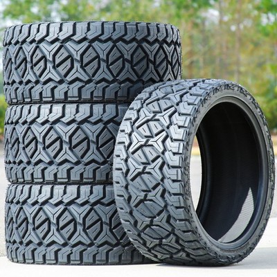 4 Tires Gripmax MaxGrip R/T+ LT 35X12.50R24 Load F 12 Ply RT R/T Rugged Terrain