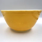 Vintage PRYEX 402 primary yellow mixing nesting bowl 1-1/2 quart  *read descript