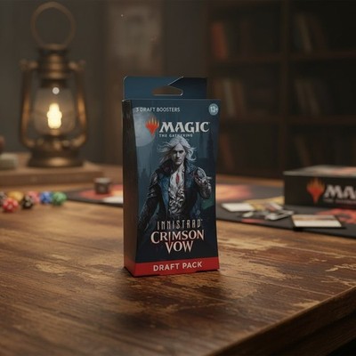 Innistrad: Crimson Vow 3-Booster Draft Pack - 45 Magic Cards for Epic Duels