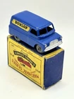 Vintage boxed matchbox Lesney Moko no 25 blue Dunlop true truck