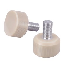 122907 Toe Stops - Natural Rubber Roller Skate Toe Stoppers - Long Stem Length o
