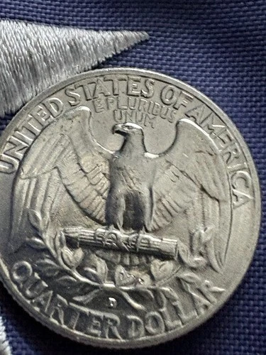 1954-D 90% SILVER WASHINGTON QUARTER PROOF LIKE ￼