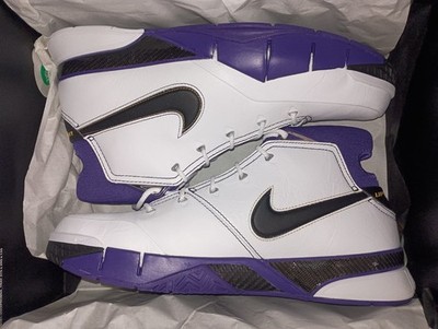 Nike Zoom Kobe 1 Protro 81 Points 2026 White/Black-Court Purple IM0542-100 Sz 15