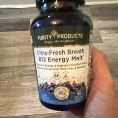 Purity Products Vitamin B12 Tablet Energy Digestive Support BPA-Free 60 Tabs