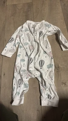 H&M Schlafanzug Gr. 68 ~ Nachtwäsche Junge Mädchen unisex - Bild 1 von 2