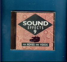 Sound Effects VOL.9 - For Movies and Videos CD - NEW - SEALED