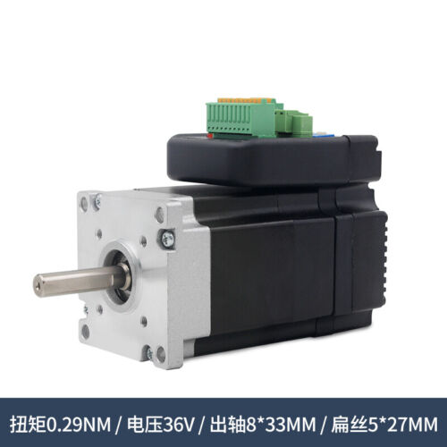 100 W 3000 U/min integrierter Servomotor NEMA23 0,29 Nm 36VDC JMC iHSV57-30-10-36 - Bild 3 von 3