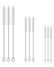 Drinking Straw Cleaner Brush Kit Straw Brushes 9 Pcs 3 Size Straw Cleaner Brush