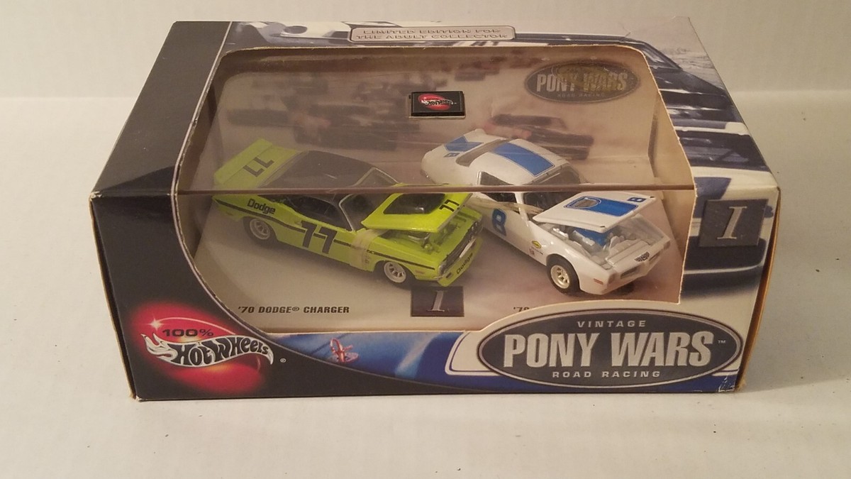 100％ ホットウィール PONY WARS 100% Hot Wheels Vintage Pony Wars Road Racing | eBay