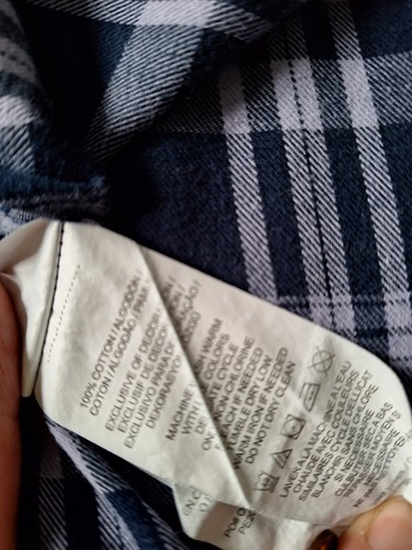 Camisa de franela original Penguin S - Imagen 5 de 5
